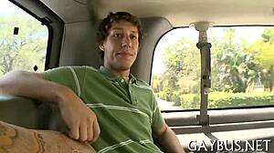 Two homosexual chaps having sex in a casual encounter