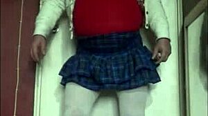 I Fill It Deep Then Swallow Every Drop In Shy Bisexual Crossdressing Fun