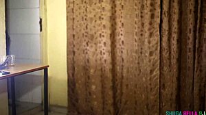 Horny Stepson Waits for Stepmother's Pussy!