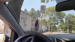 risky public moment asking hot stranger for directions