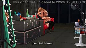 Cartoon Anime Backstage Sex Boldly