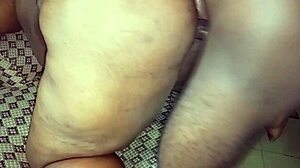 My Wide Black Ass Lady Bends Over for Me