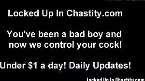 i'm going to have some fun with your chastity device, teasing you until you beg for release