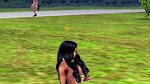 Getting frisky at greystone mansion with big ass