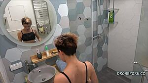 Alex In The Shower - Voyeur Cam