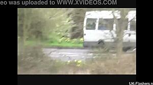 Ebony Living In The UK Flashing Publicly?