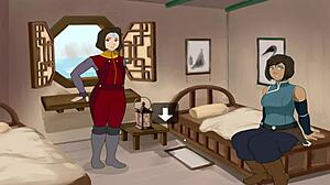 four elements trainer intense love action in book 4 part 70