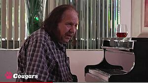 Why does this chunky 18yo let a black stud bang her huge milk juggs?