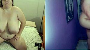 Why Is Sister BBW Showing Off Her Fat Ass on Video Chat?