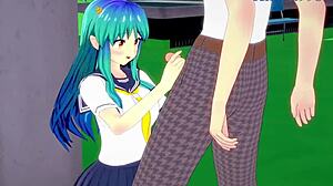 Lum Intense Sex in Urusei Yatsura Hentai!