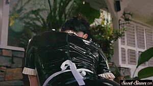 Classy Teen Jizzed on Pussy in Wild Taboo Sex Scene!