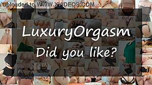 the young maid with big tits masturbates to a luxury orgasm