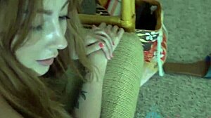 vacation vibes, touchin' my redhead megan winters before doggystyle fun, ya know?