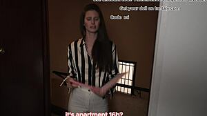 talent consultant shows doll blowjob on big cock