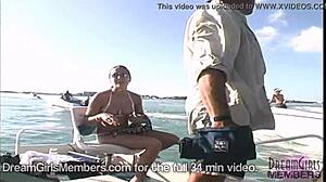 Dream girl bartender nude in party thong