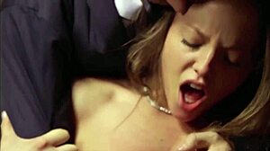 seductive vietnamese babe with big tits rides huge cock