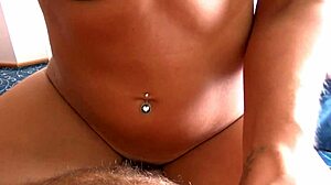 damn, i fucked a horny slut wife on a cruise without condom pov!