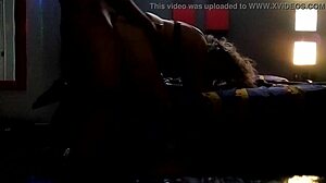 In a hotel room, I turn my husband into a cuckold by inviting another man to join us.