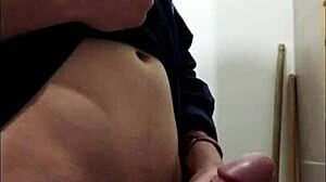 skinny guys in solo masturbation, building up to massive cumshots in this compilation
