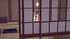 eris spying on roxy fucking gets so horny in mushoku tensei full movie on sheer fantasyking3