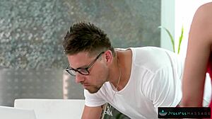 Nurumassage Valentina Nappi Gets Dirty in Shower Scissoring with Cherie Deville