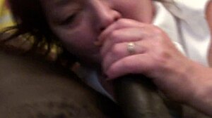 Is Loopy Lou giving a blow job?