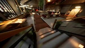 Emilia's Playroom Hentai Game Episode 2: Curvy Girl Fucked on Public Beach and Pool