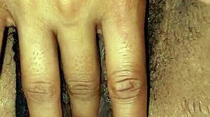 Feeling the wetness in my panties