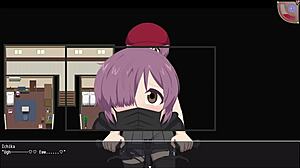 Anime Girl Gives Blowjob with Toys