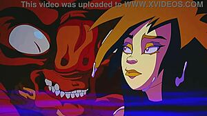 Ghostbusters parody with monster cock