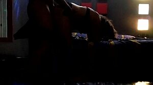 In a hotel room, I turn my husband into a cuckold by inviting another man to join us.