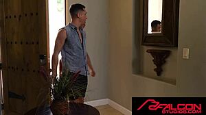 Asian Jock Gets Fucked Good by the Pool Table!