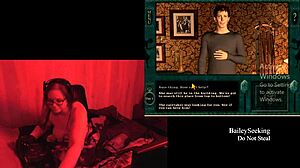 naked final scene play through part 1, showing off those big natural tits