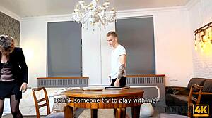 Wow! Tutor4K Teacher Turns Slutty in Missionary Sex with Russian Cock