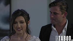 Reagan foxx and maya woulfe fulfill husbandly duties with nathan bronson in pov blowjob