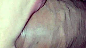 Wife enjoys liquid lunch with huge mouthfuls