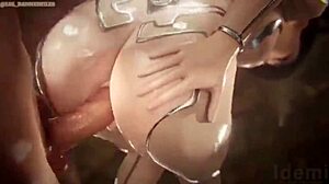 Super Cursed Pounding in Wild 3D Cartoon HMV