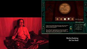 naked final scene play through part 1, showing off those big natural tits