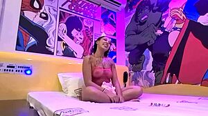 Fucking The Young 18+ Pussycat Girl Athena Queen In Doggystyle And Cowgirl Riding