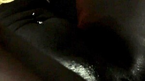 Pretty coworker with brown eyes gets her clit sucked and tits played with.