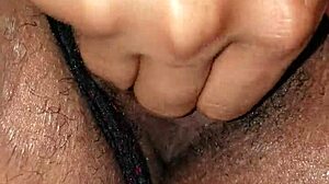 Feeling the wetness in my panties