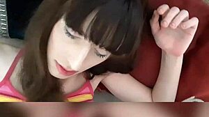 i caught my stepdaughter sleeping and fucked her mouth with my monster cock.