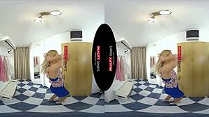 Milfs in dresses and stockings get fingered and ride intensely