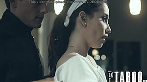 Aria Lee Licks And Swallows Cum