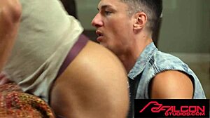 Asian Jock Gets Fucked Good by the Pool Table!