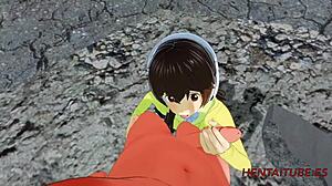 Dr. Stone hentai: Senku and Yuzuriha's hard sex! Uncensored pussy and cock action!