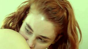 in this reality video, aussie amateur with natural tits gets fingered orally