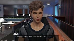 stranded in space 29 - gigi shares sweet kisses in adventure