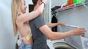 Stepsister stella chiyoki gets intensely boned in doggystyle and cowgirl at grandma house