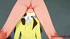 Dr. Stone hentai: Senku and Yuzuriha's hard sex! Uncensored pussy and cock action!